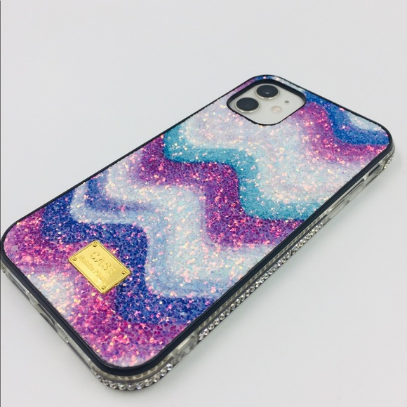 2/$20 iPhone 11 / 11 Pro Max Glitter Cell Case - Picture 5 of 11